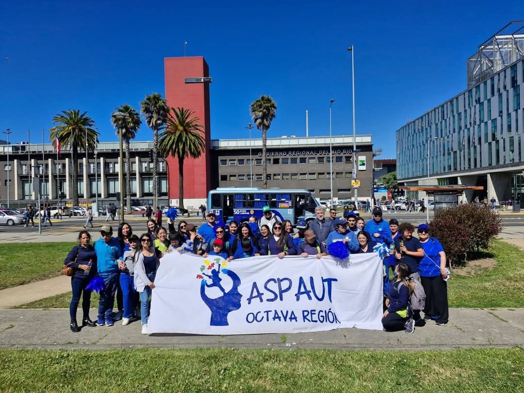 Foto grupal de ASPAUT Octava Región