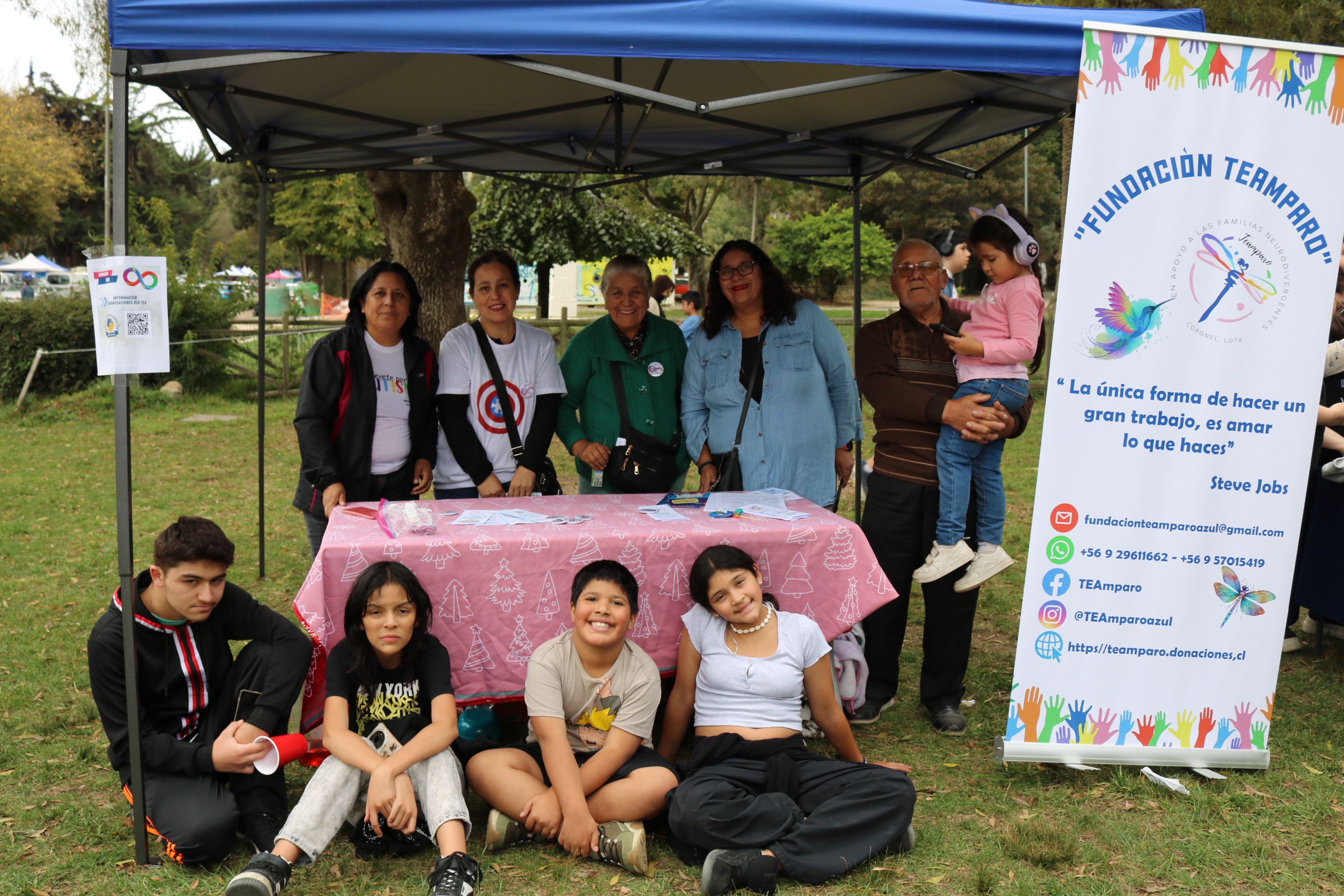 Foto grupal de TEAmparo